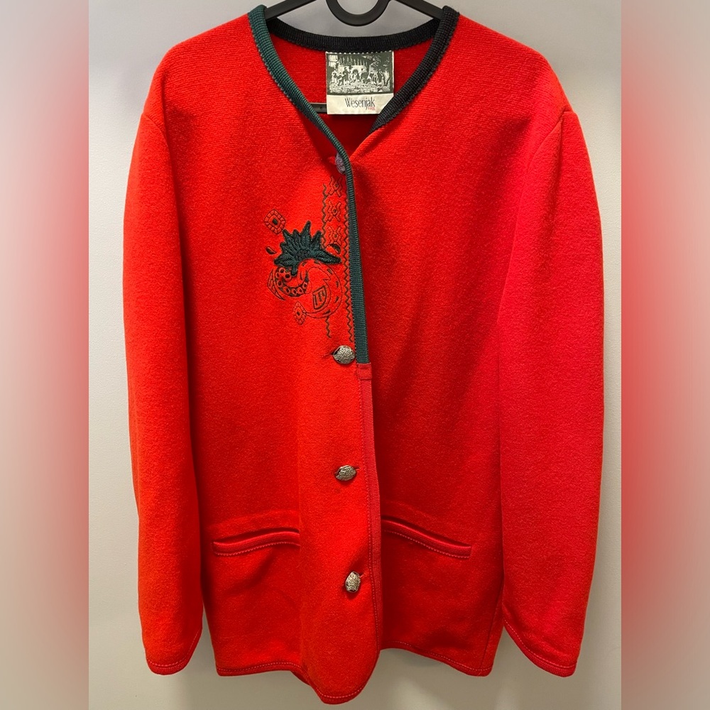 Vintage Austrian Lambswool Wesenjak Jacket